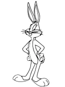 Looney Tunes kleurplaat 3